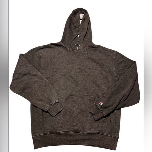 Champion Men's Charcoal Gray Pullover Hoodie - Picture 1 of 7